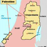 Carte de Palestine