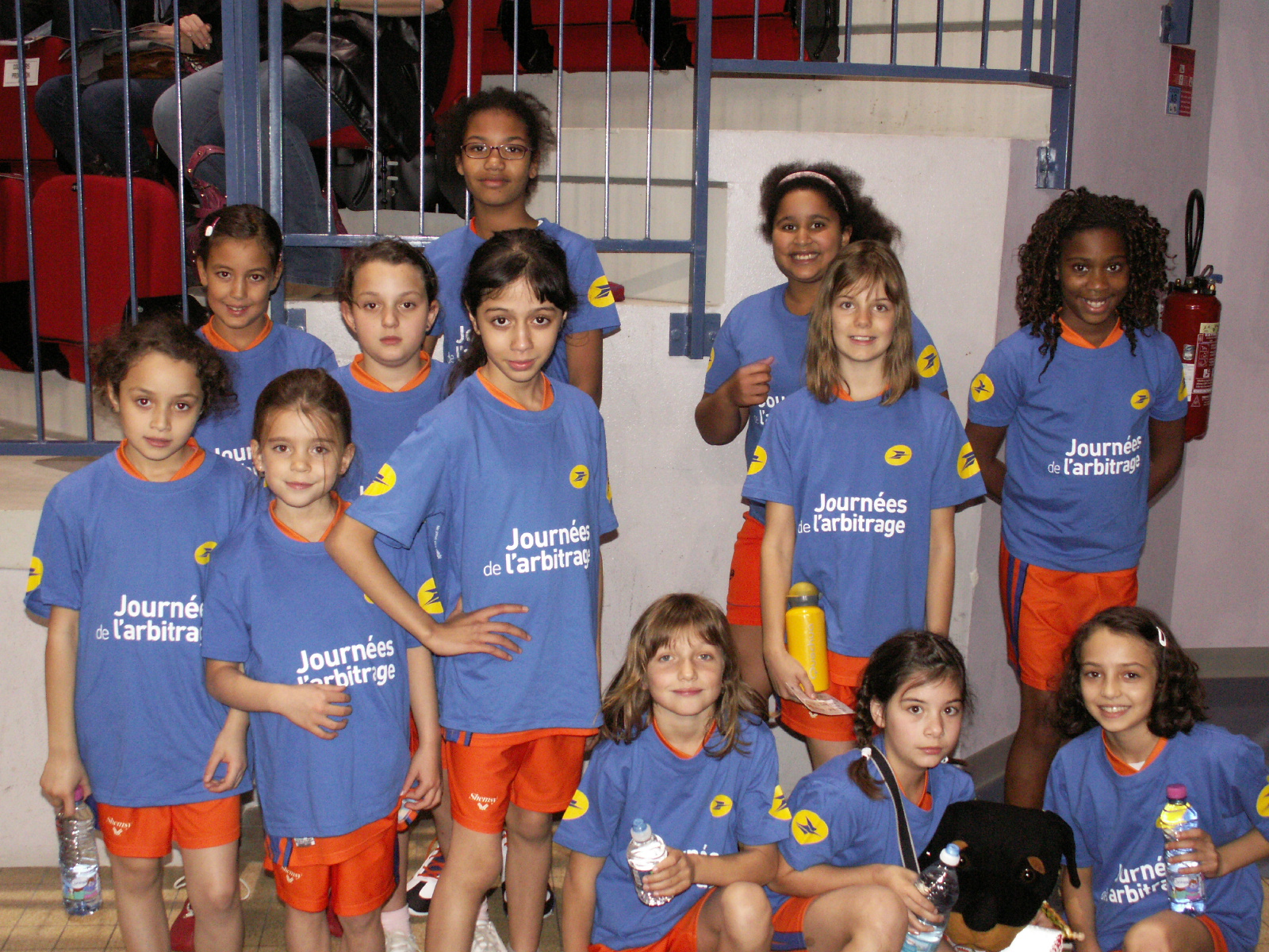 Les u11 de l'asptt nancy-tomblaine basket