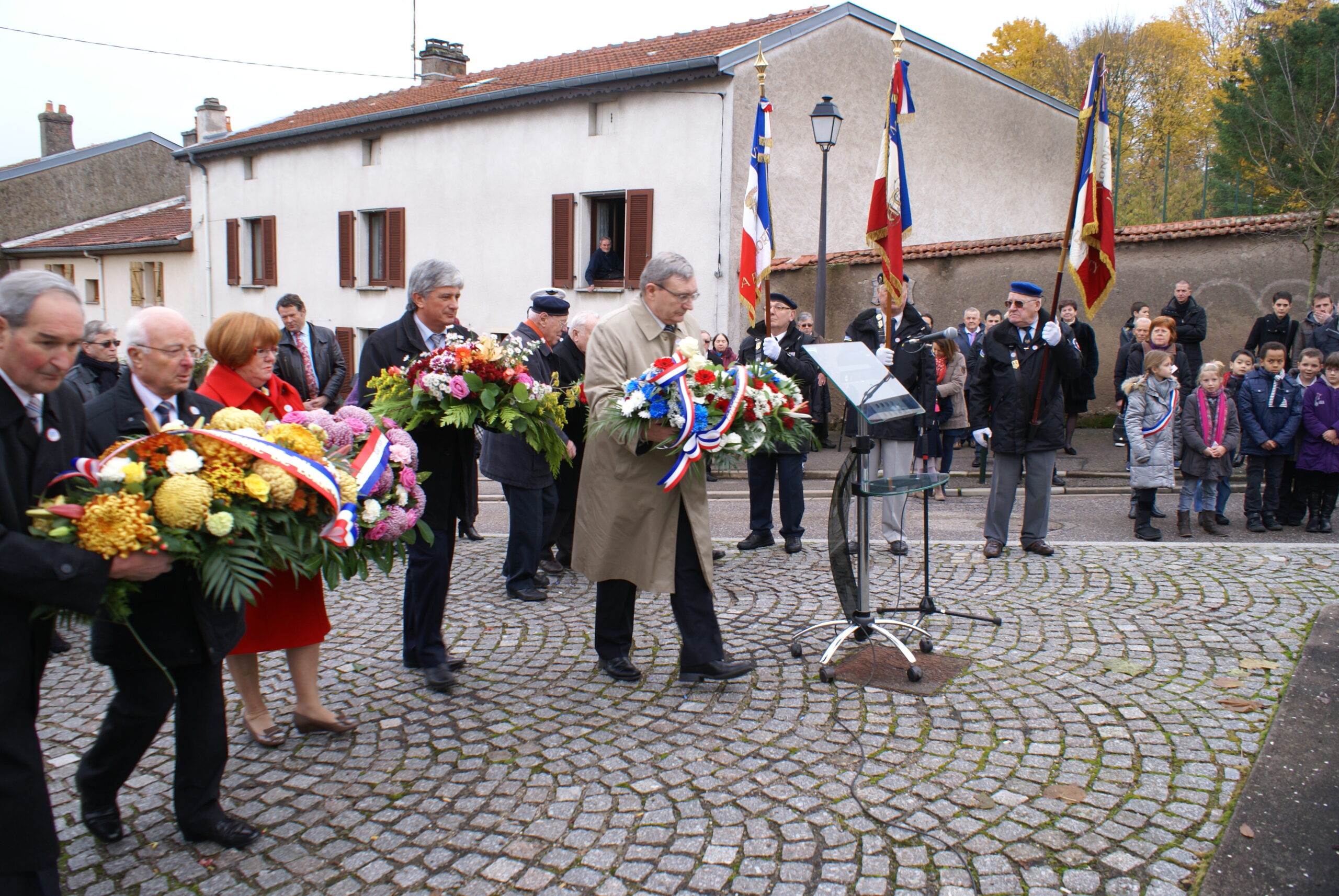 A Villers, aux côtés de Pascal Jacquemin, le maire