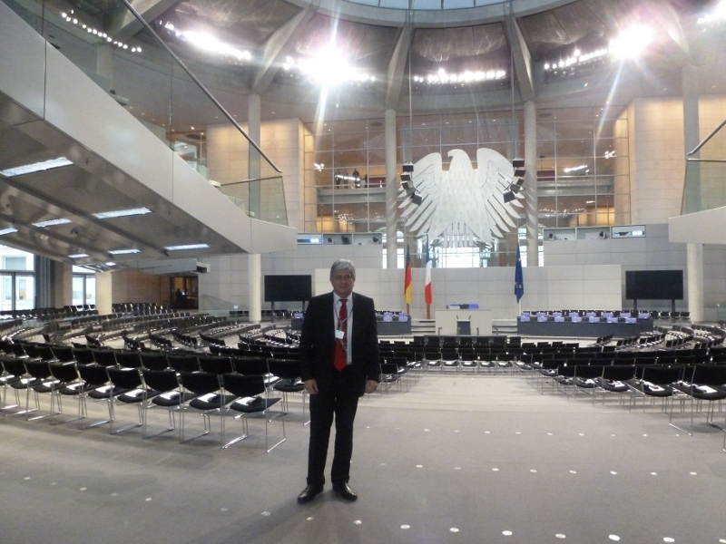 L'hémicycle du Reichstag