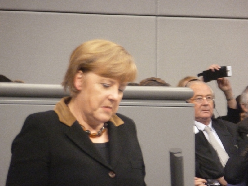 Discours d'Angela MERKEL