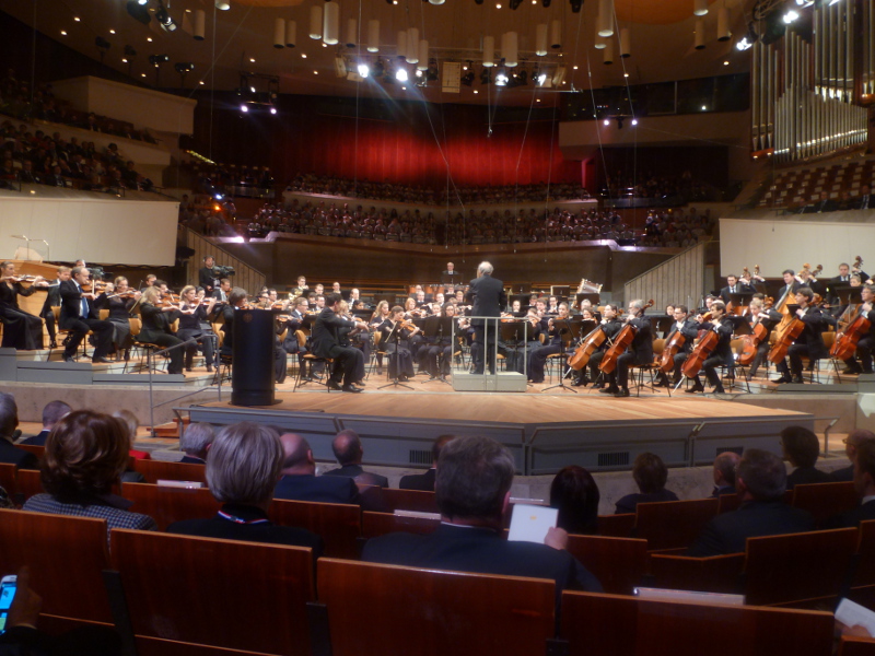 Le concert auquel nous avons assisté