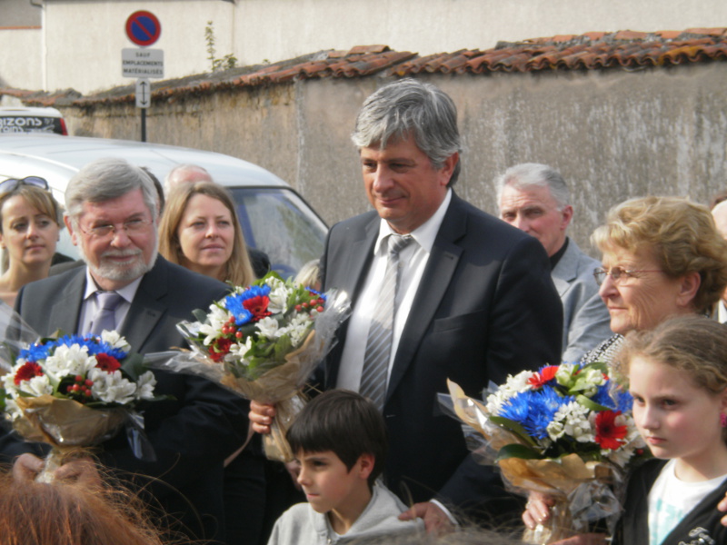 Hervé FERON à la cérémonie du 8 mai à Houdemont