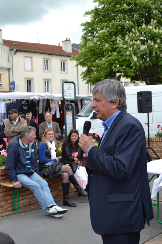 Hervé FERON à la Braderie de Tomblaine