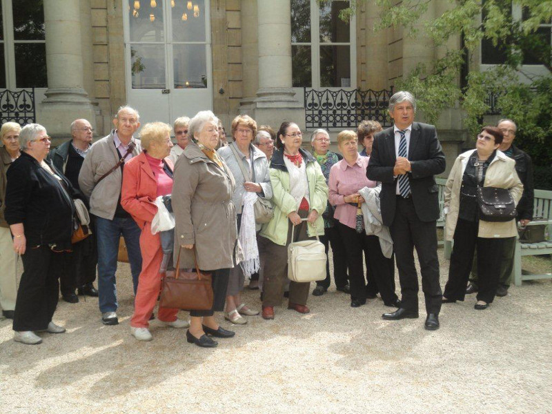 Visite de l'Assemblée Nationale par l'association Bien Vieillir à Vandoeuvre