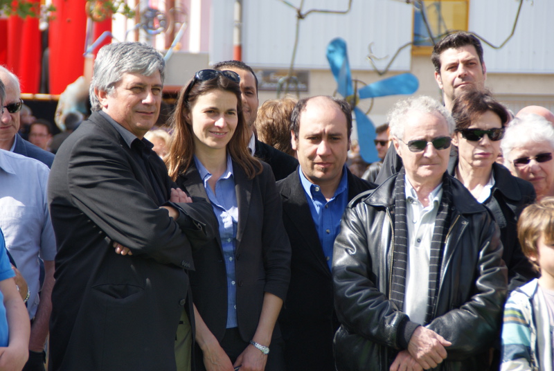 Hervé FERON en compagnie d'Aurélie FILIPPETTI et de Daniel PREVOST