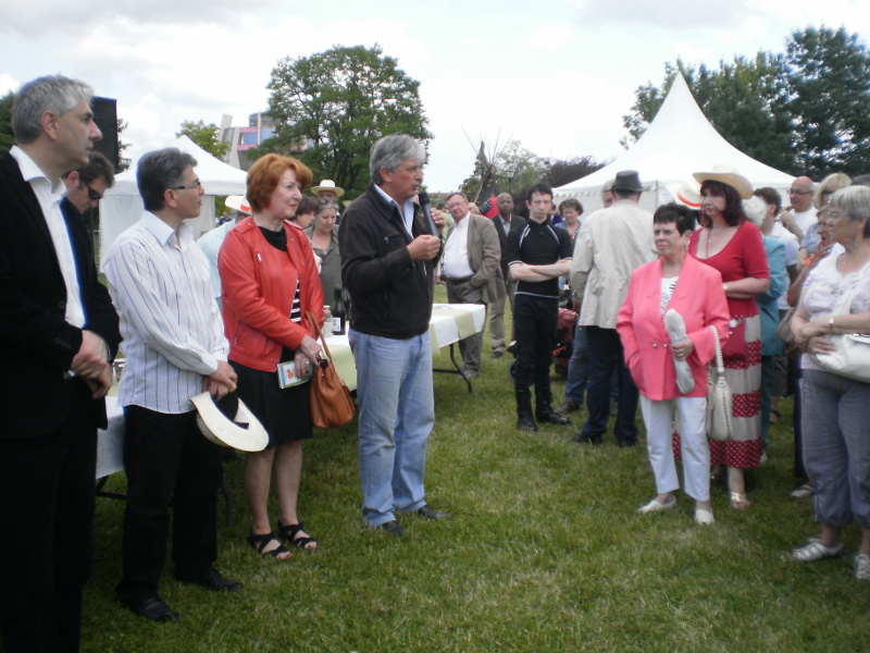 Hervé FERON à la Fête des Associations de Vandoeuvre