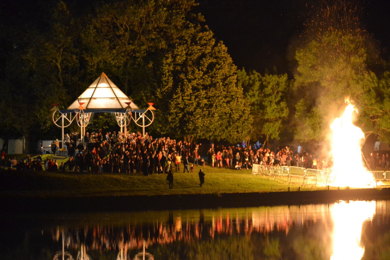 Le feu de la Saint-Jean à Tomblaine