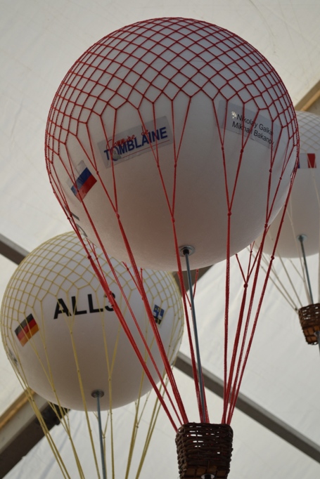 Le ballon russe parrainé par la ville de Tomblaine