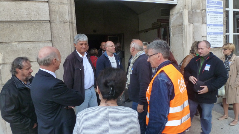 Hervé Féron au CHU de Nancy