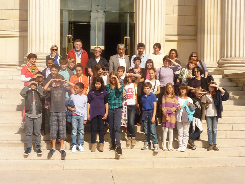 Le Conseil Municipal des Enfants de Villers-lès-Nancy à l'Assemblée Nationale