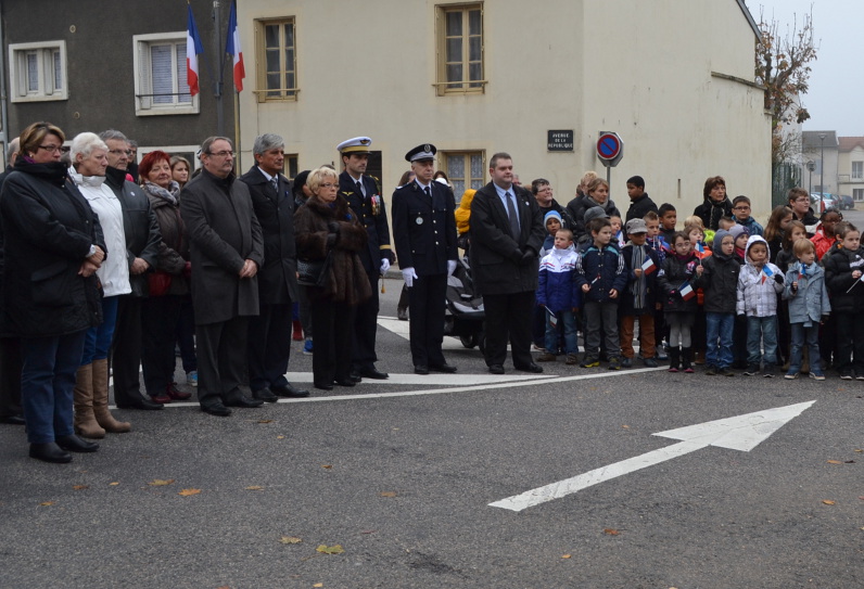 Commémoration du 11 novembre à Tomblaine