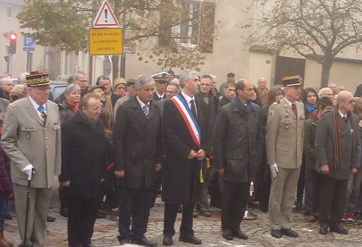 Commémoration du 11 novembre à Vandoeuvre