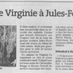 L'Est Républicain - Plantation d'un tulipier de Virginie