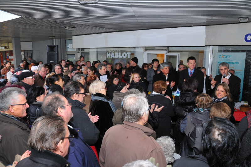 Inauguration de la permanence de campagne de Stéphane Hablot