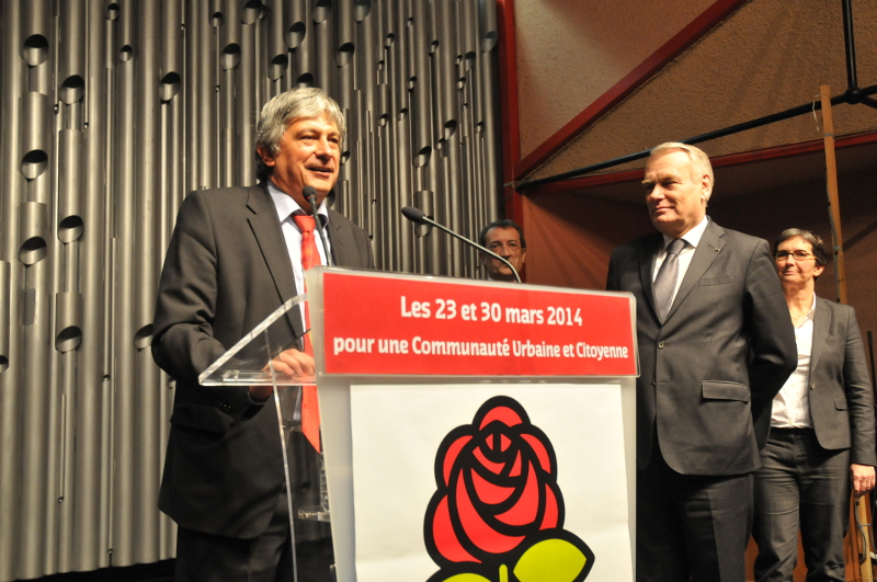 Jean-Marc Ayrault à Tomblaine