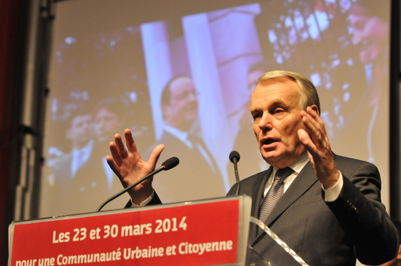 Jean-Marc Ayrault à Tomblaine