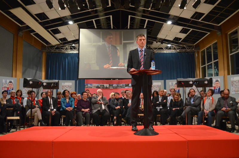 Rassemblement autour de Mathieu Klein