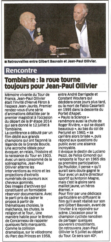 Soirée avec Jean-Paul Ollivier