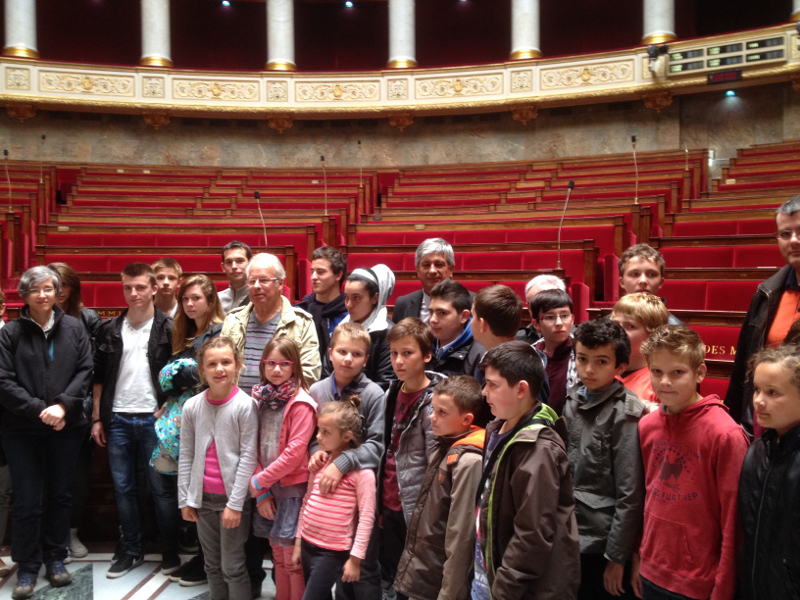 Le Judo-Club de Ludres à l'Assemblée Nationale