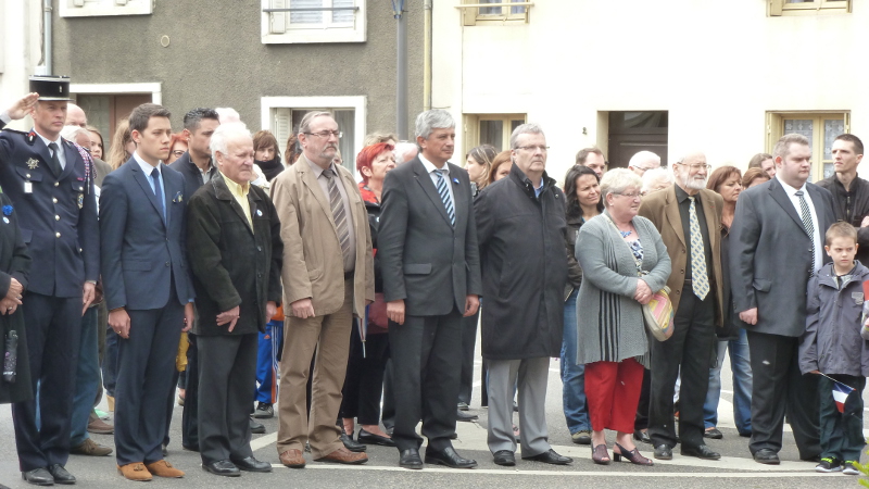 Commémoration du 8 mai 2014 à Tomblaine