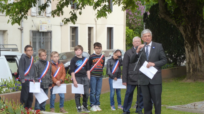 Commémoration du 8 mai 2014 à Tomblaine