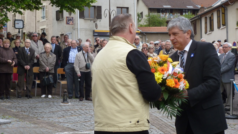 Commémoration du 8 mai 2014 à Vandoeuvre