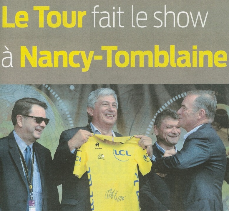 Le Tour de France à Tomblaine