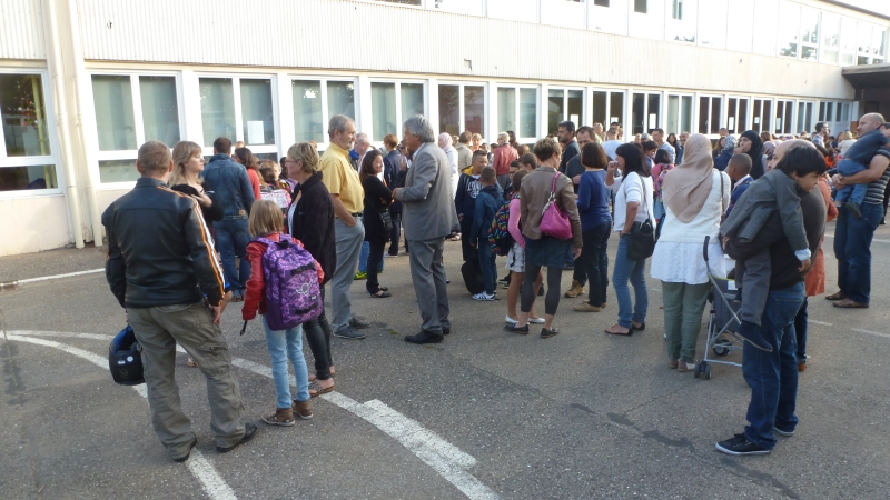 Rentrée à l'école élémentaire Brossolette