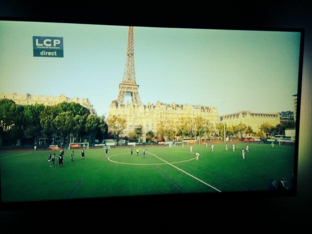 Match de l'équipe de France de football des députés contre le Variété Club