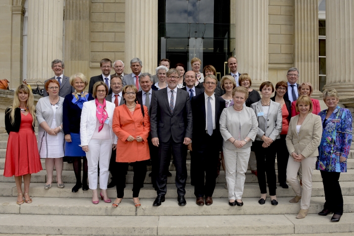 Réception d'une délégation de la Commission de la Culture et des Médias du Bundestag