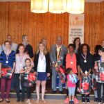 Réception de l'équipe première de l'ASPTT Nancy-Tomblaine Basket