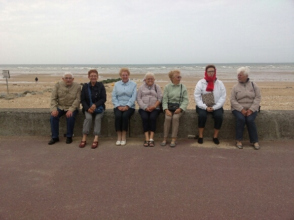 Les personnes âgées de Tomblaine en vacances à Cabourg